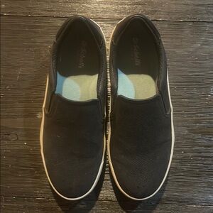 Dr. Scholl's Black Loafers with Slip-On Comfort